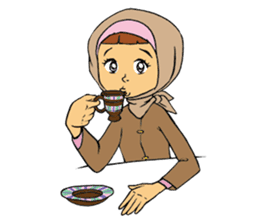 Arabic Couple (English version) sticker #7853989