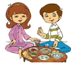 Arabic Couple (English version) sticker #7854011