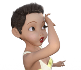 PG Girl sticker #7854693