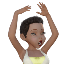 PG Girl sticker #7854705