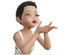 PG Girl sticker #7854707