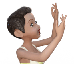 PG Girl sticker #7854709