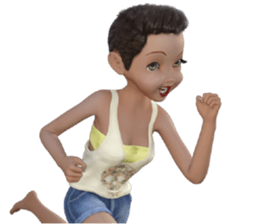 PG Girl sticker #7854716