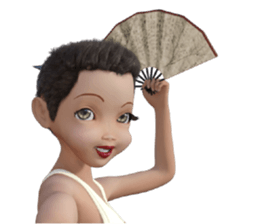 PG Girl sticker #7854725