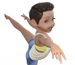 PG Girl sticker #7854726