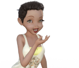 PG Girl sticker #7854727