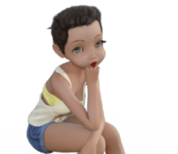 PG Girl sticker #7854730