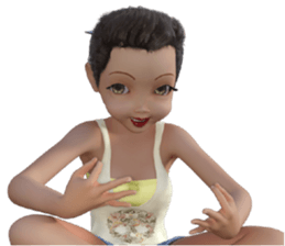 PG Girl sticker #7854731