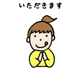 I communicate daily freely. sticker #7854895