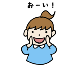 I communicate daily freely. sticker #7854910