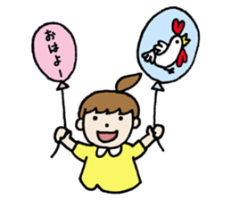 I communicate daily freely. sticker #7854927