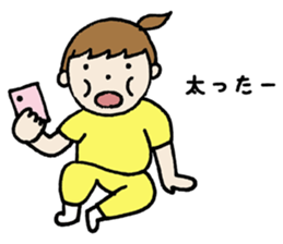 I communicate daily freely. sticker #7854931