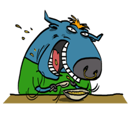 BUFFALO GAGS sticker #7855168