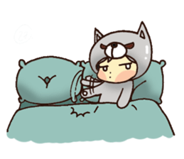 Litte deer and Mr. Fox sticker #7855221