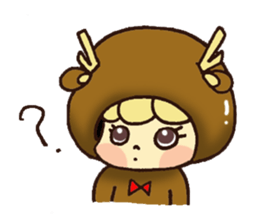 Litte deer and Mr. Fox sticker #7855247