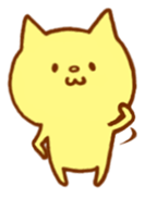 a loooose cat. sticker #7855372