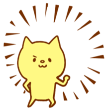 a loooose cat. sticker #7855375