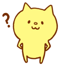 a loooose cat. sticker #7855376