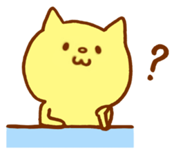 a loooose cat. sticker #7855377