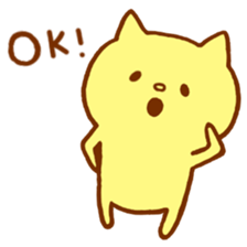 a loooose cat. sticker #7855378