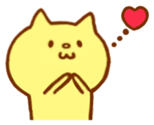 a loooose cat. sticker #7855389