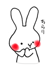 Rabbit Y sticker #7855742