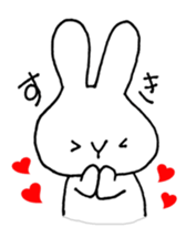 Rabbit Y sticker #7855744