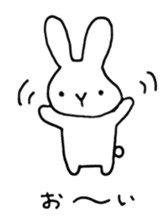Rabbit Y sticker #7855749