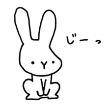 Rabbit Y sticker #7855762