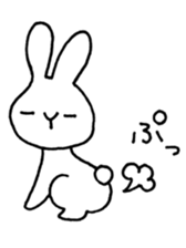 Rabbit Y sticker #7855763