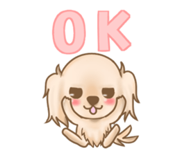 Pretty dachs dog sticker sticker #7856175