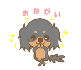 Pretty dachs dog sticker sticker #7856184