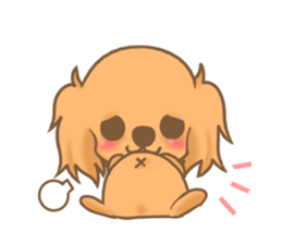 Pretty dachs dog sticker sticker #7856201