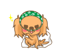 Pretty dachs dog sticker sticker #7856211