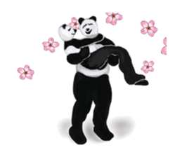 Angry Smart Panda sticker #7856256