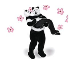 Angry Smart Panda sticker #7856256