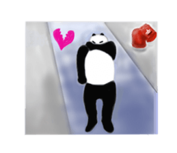 Angry Smart Panda sticker #7856263