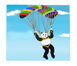 Angry Smart Panda sticker #7856273