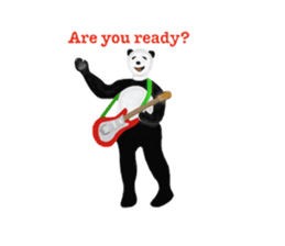 Angry Smart Panda sticker #7856275