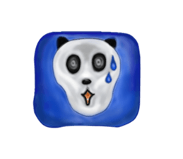 Angry Smart Panda sticker #7856287