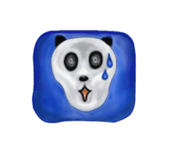Angry Smart Panda sticker #7856287