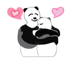 Angry Smart Panda sticker #7856289