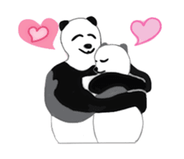 Angry Smart Panda sticker #7856289