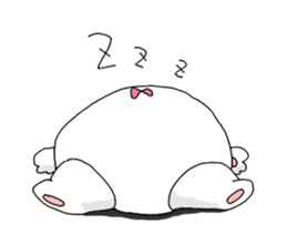 Taro in panties sticker #7857340