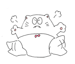 Taro in panties sticker #7857354