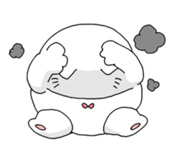 Taro in panties sticker #7857356