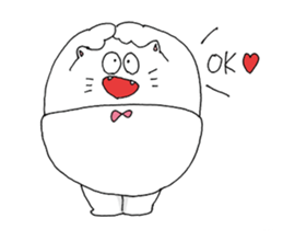 Taro in panties sticker #7857372