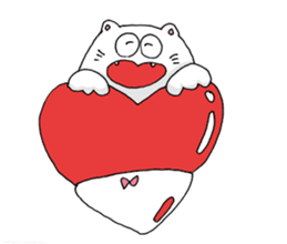 Taro in panties sticker #7857392