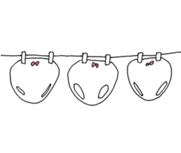 Taro in panties sticker #7857398