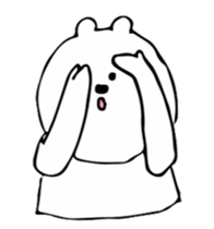 Daily lives of bear 2.5 sticker #7857652